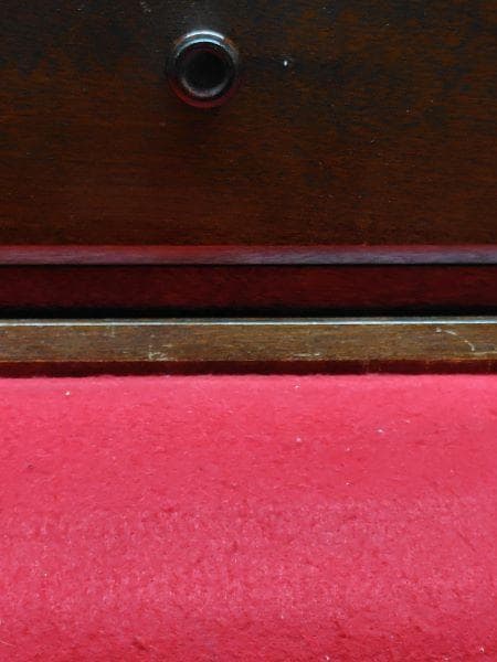 Y 中古 タンス 北海道民芸家具 小箪笥 小物入れ 木製 4段 引き出し S