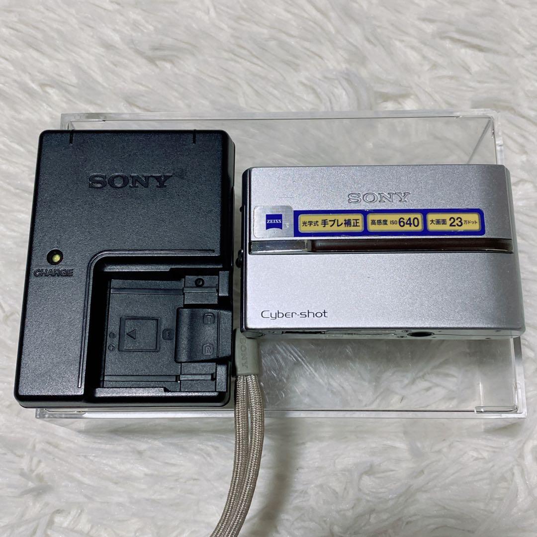 【動作確認済】Sony Cyber-shot DSC-T9 オールドコンデジ
