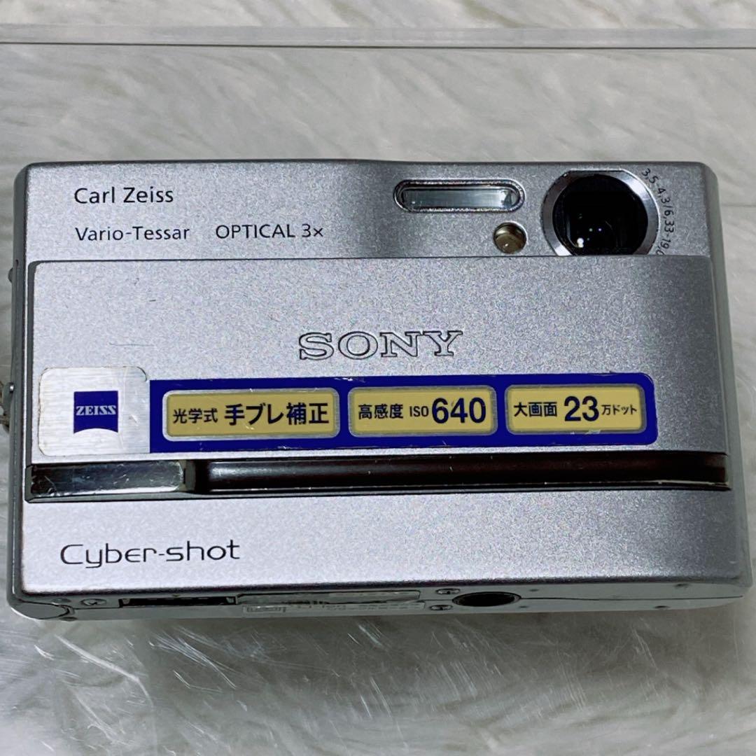 【動作確認済】Sony Cyber-shot DSC-T9 オールドコンデジ