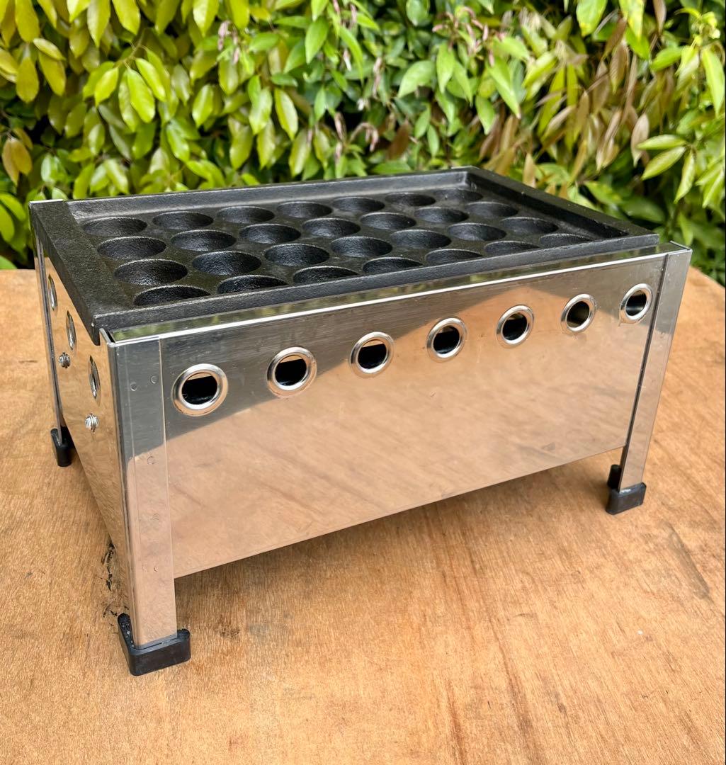 み ガスたこ焼き器 28穴 都市ガス用