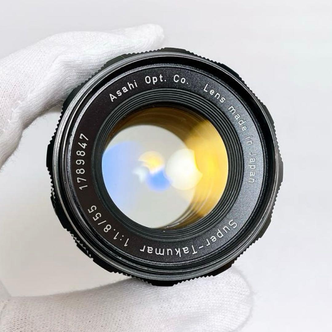 【オーロラフレア】Super Takumar 55mm f1.8 整備済 m42
