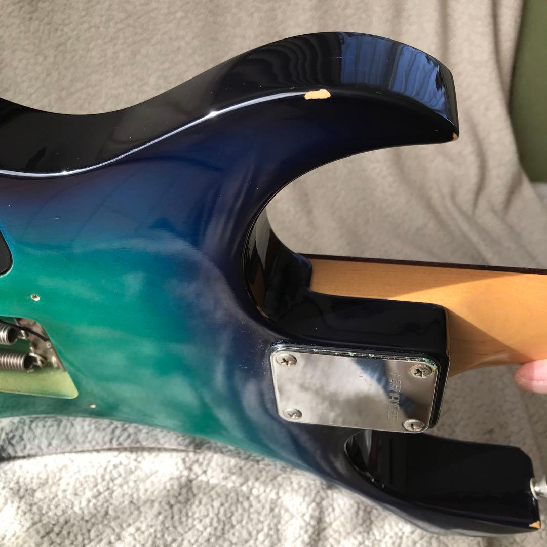 売り切り！FERNANDES エレキギター グラデーションブルー