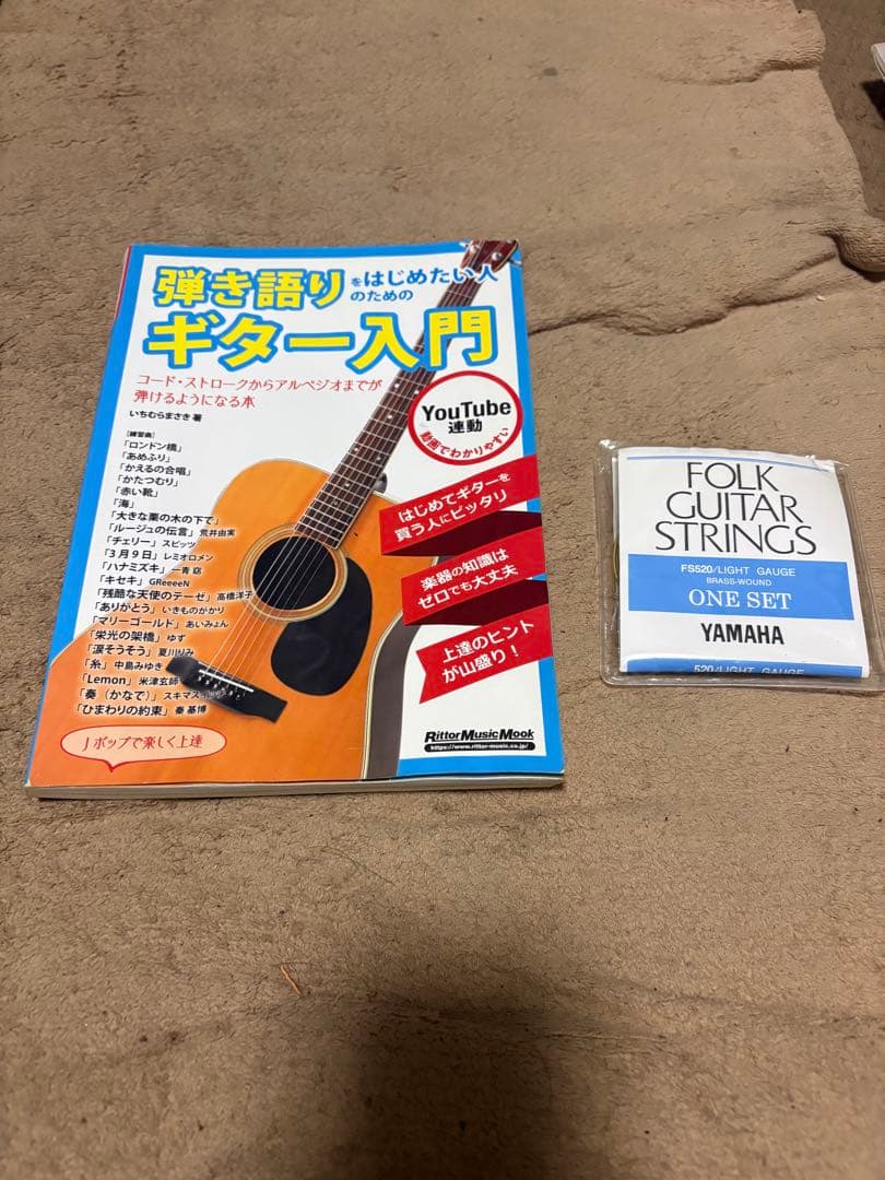 Yamaha ミニアコースティックギター JR2ケース　本チューナーカポ替え弦