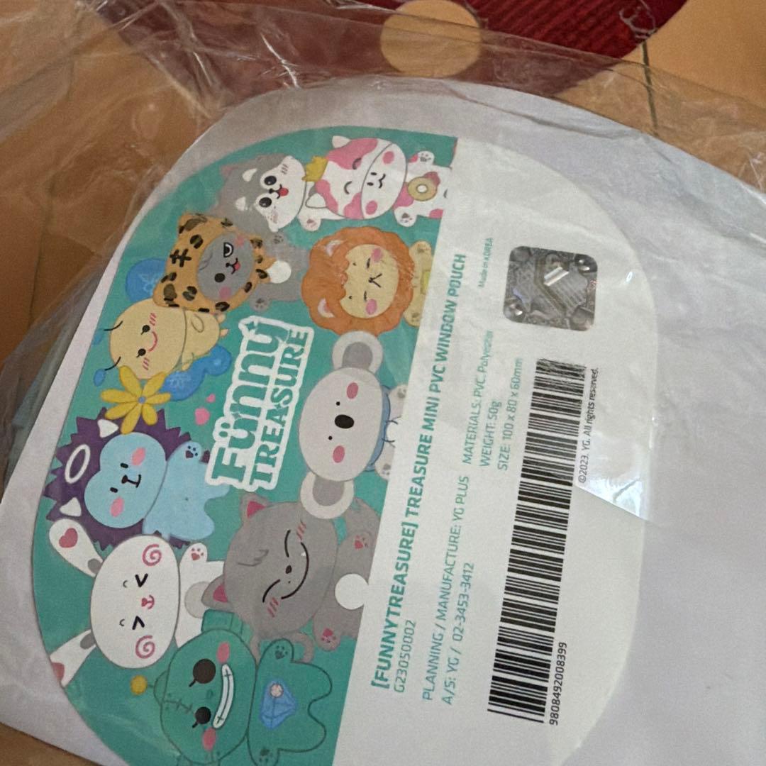 treasure ペンライト　非売品　スローガン　funny 特典　ソウルコン