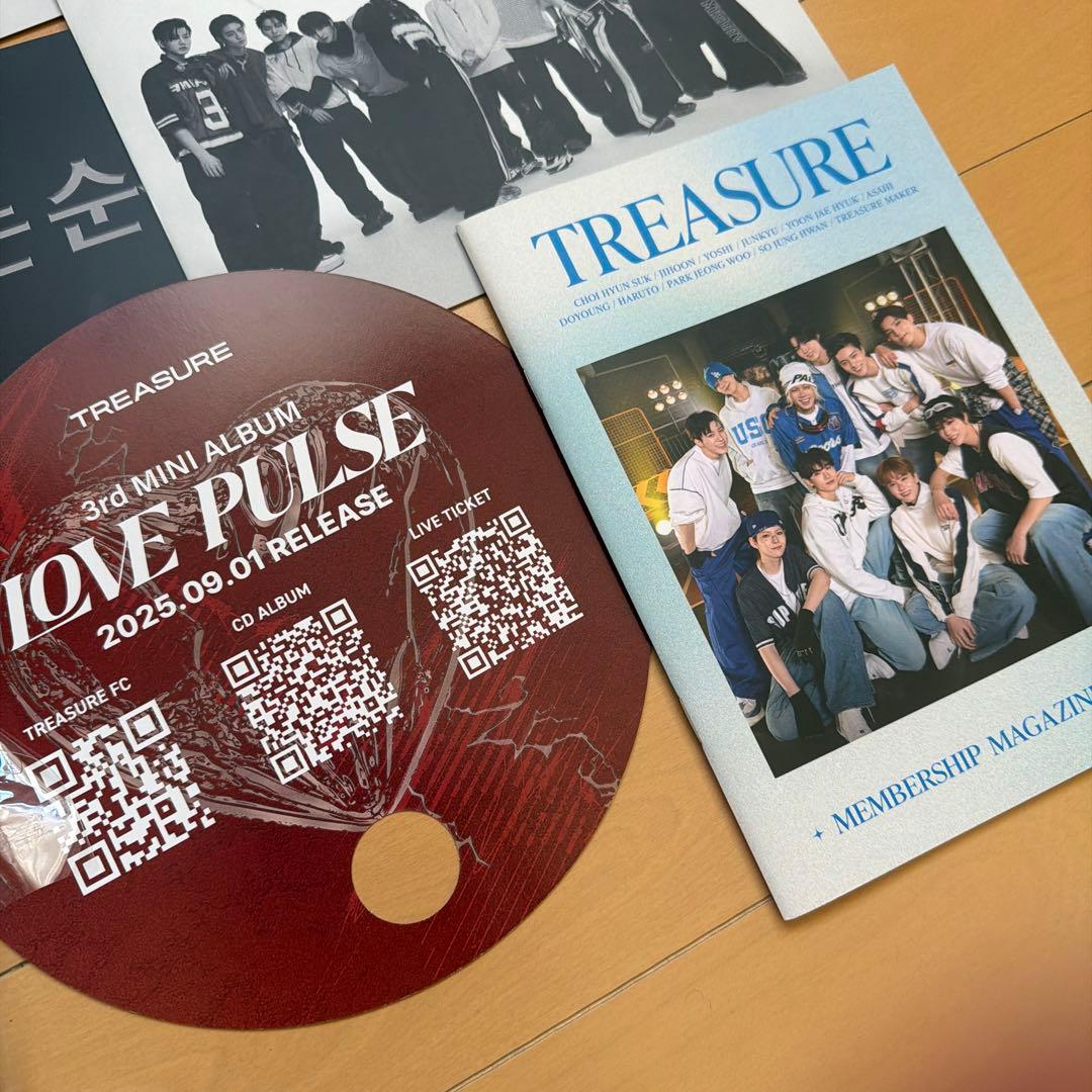 treasure ペンライト　非売品　スローガン　funny 特典　ソウルコン