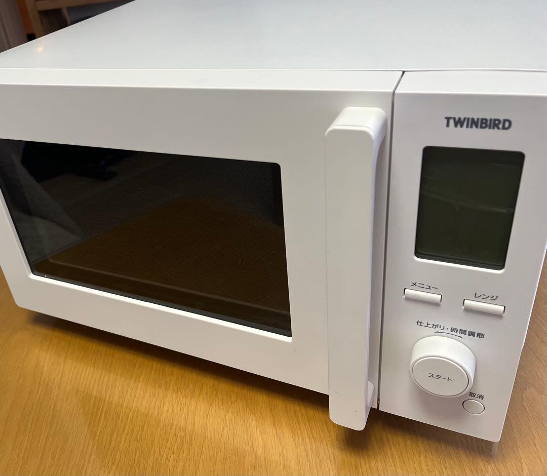 TWINBIRDツインバード センサー付フラット電子レンジ(単機能電子レンジ )