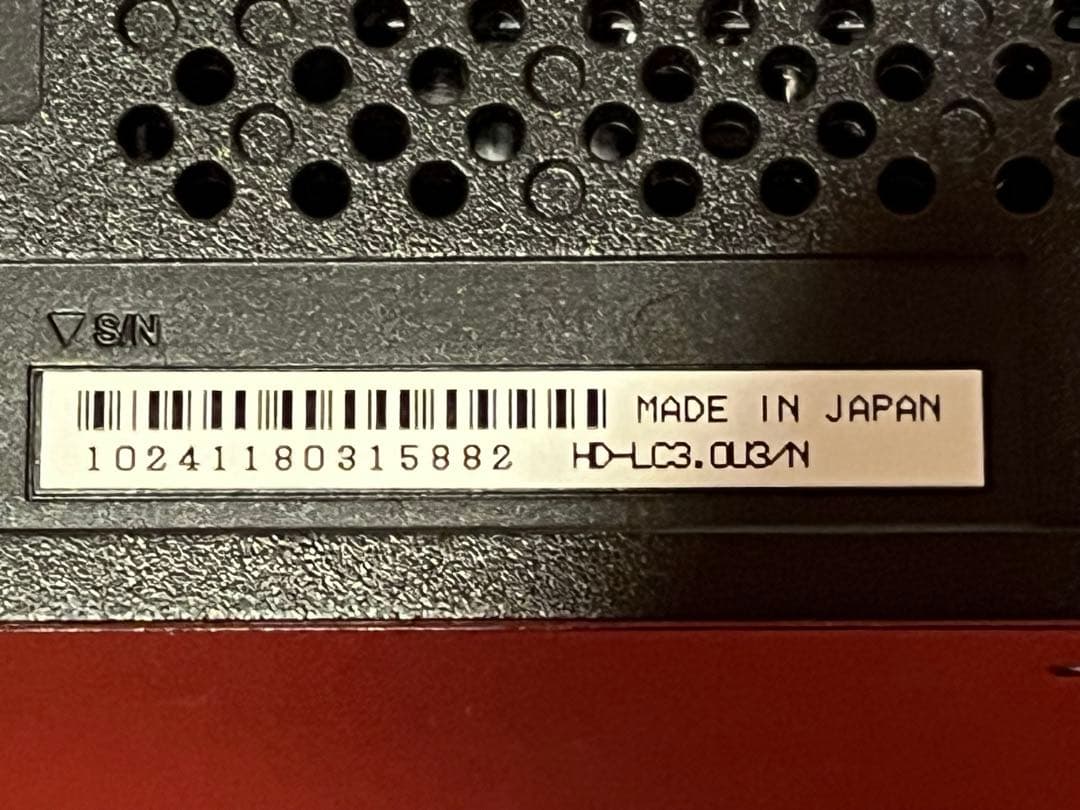 BUFFALO 外付けHDD 3TB HD-LC3.0U3