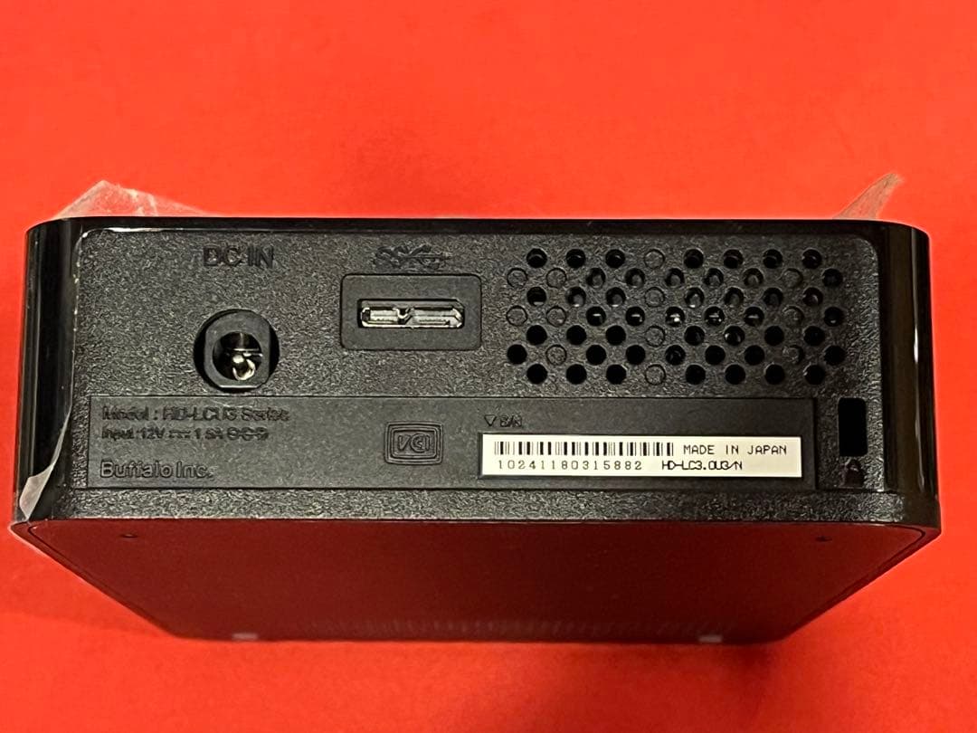 BUFFALO 外付けHDD 3TB HD-LC3.0U3