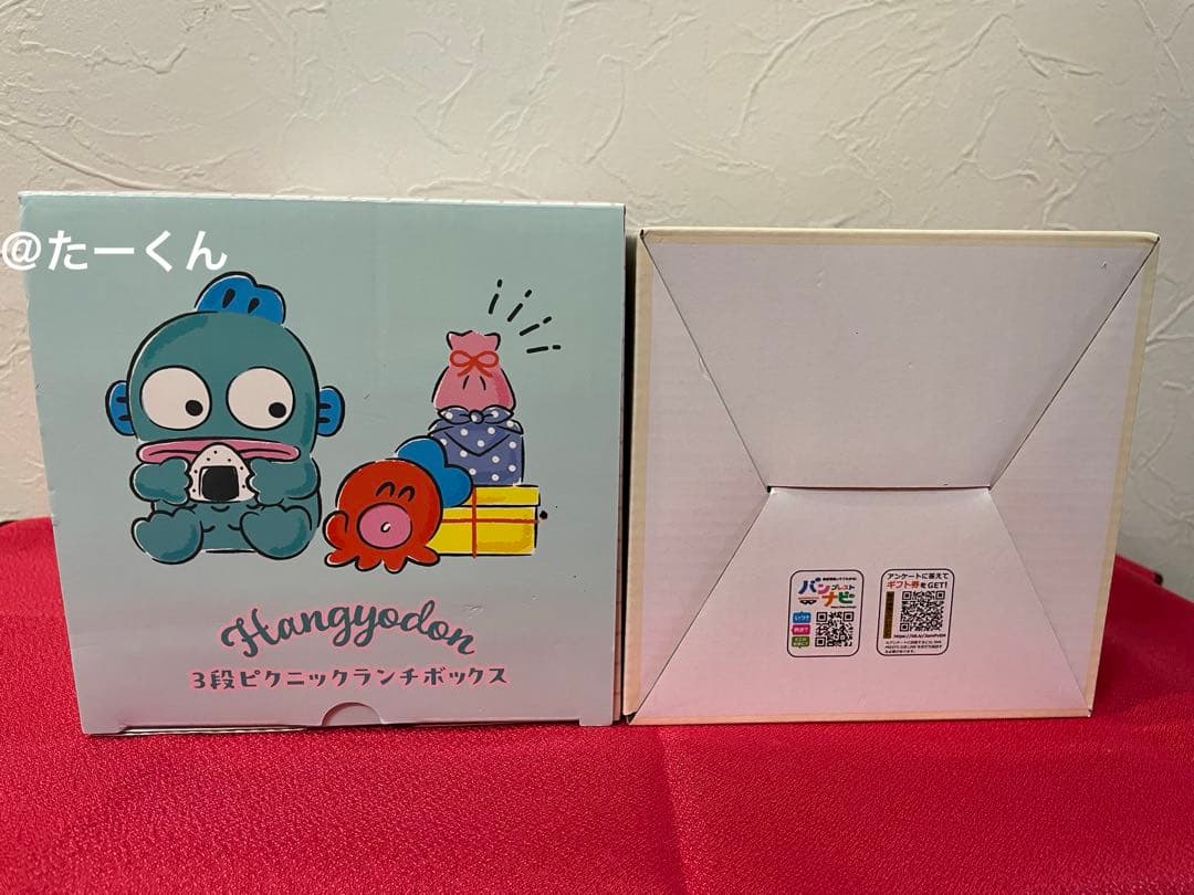 ハンギョドン 3段ピクニックランチボックス　ジュエリーボックス