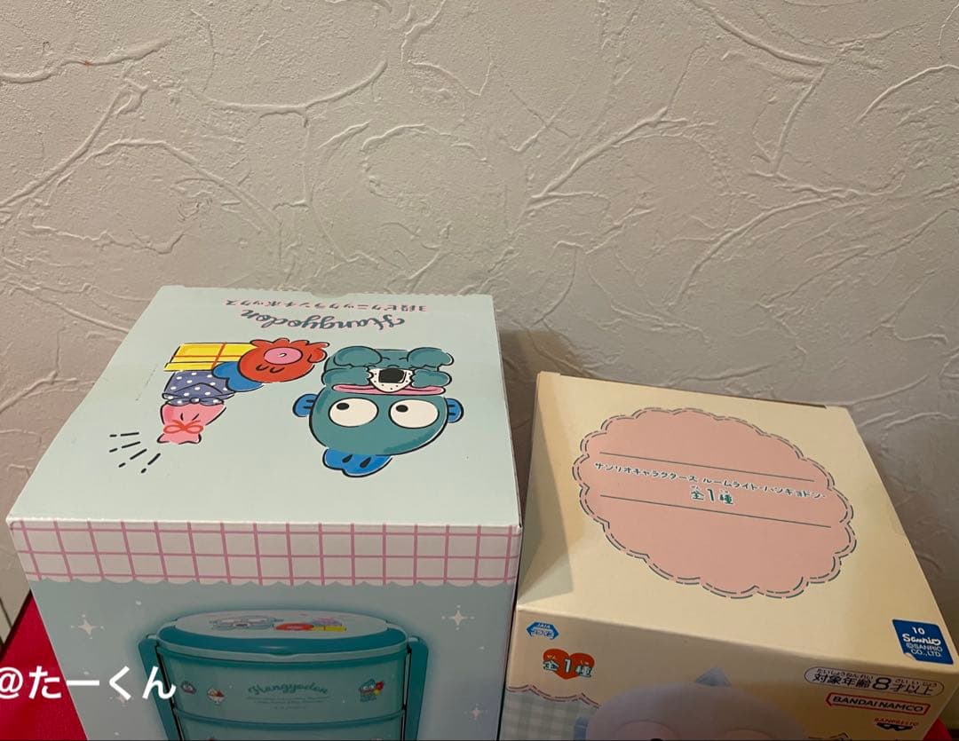 ハンギョドン 3段ピクニックランチボックス　ジュエリーボックス