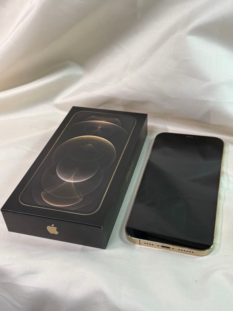 iPhone 12 Pro Max, ゴールド, 256GB, バッテリー交換済