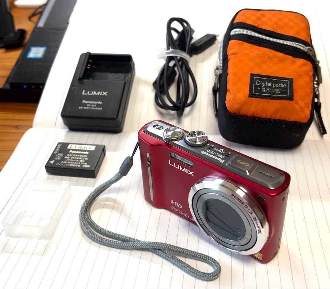 LUMIX DMC-TZ10　ほとんど未使用　バッテリー2つ付いています