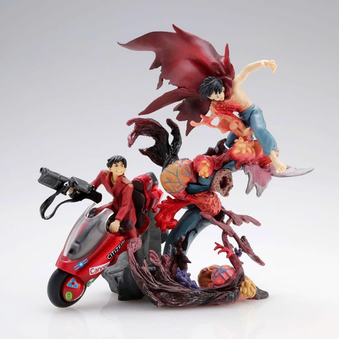 AKIRA　アキラ　海洋堂　miniQ　PART.4　金田とバイク　鉄雄　ケイ