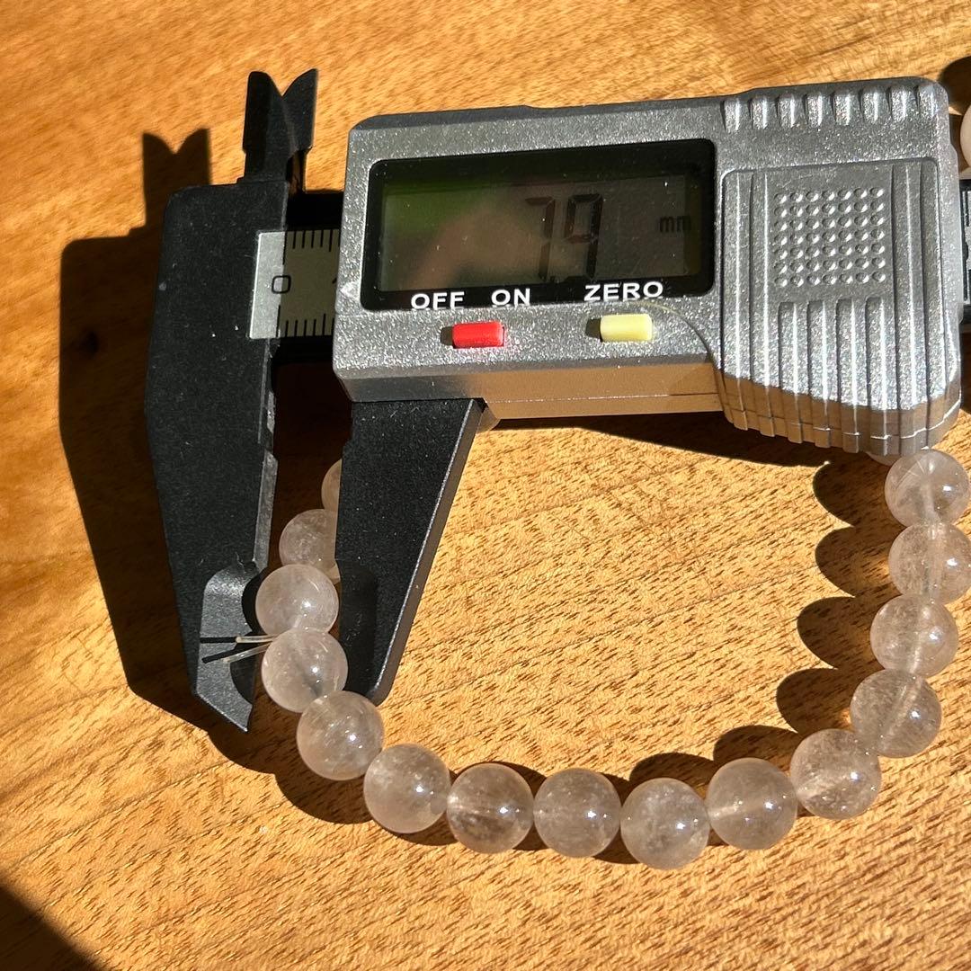 グレーラビットヘア　サゲニティッククォーツ　ブラウングレー