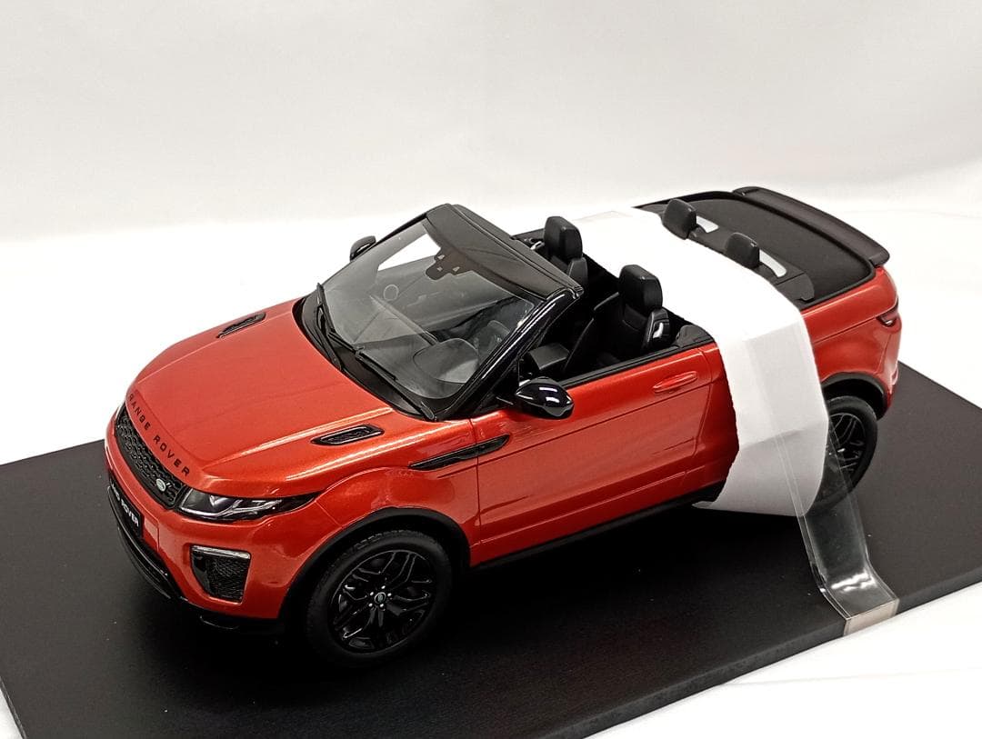 TS 1/18 レンジローバー イヴォーク コンバーチブル オレンジメタリック