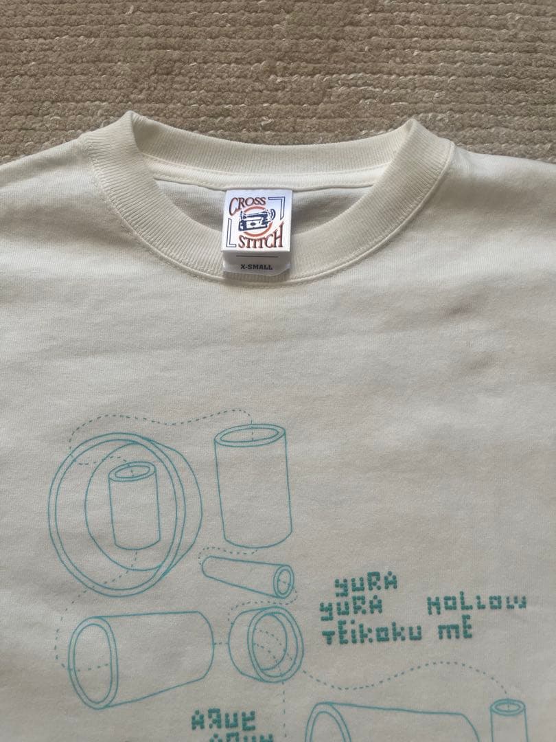ゆらゆら帝国　空洞です　Tシャツ　坂本慎太郎