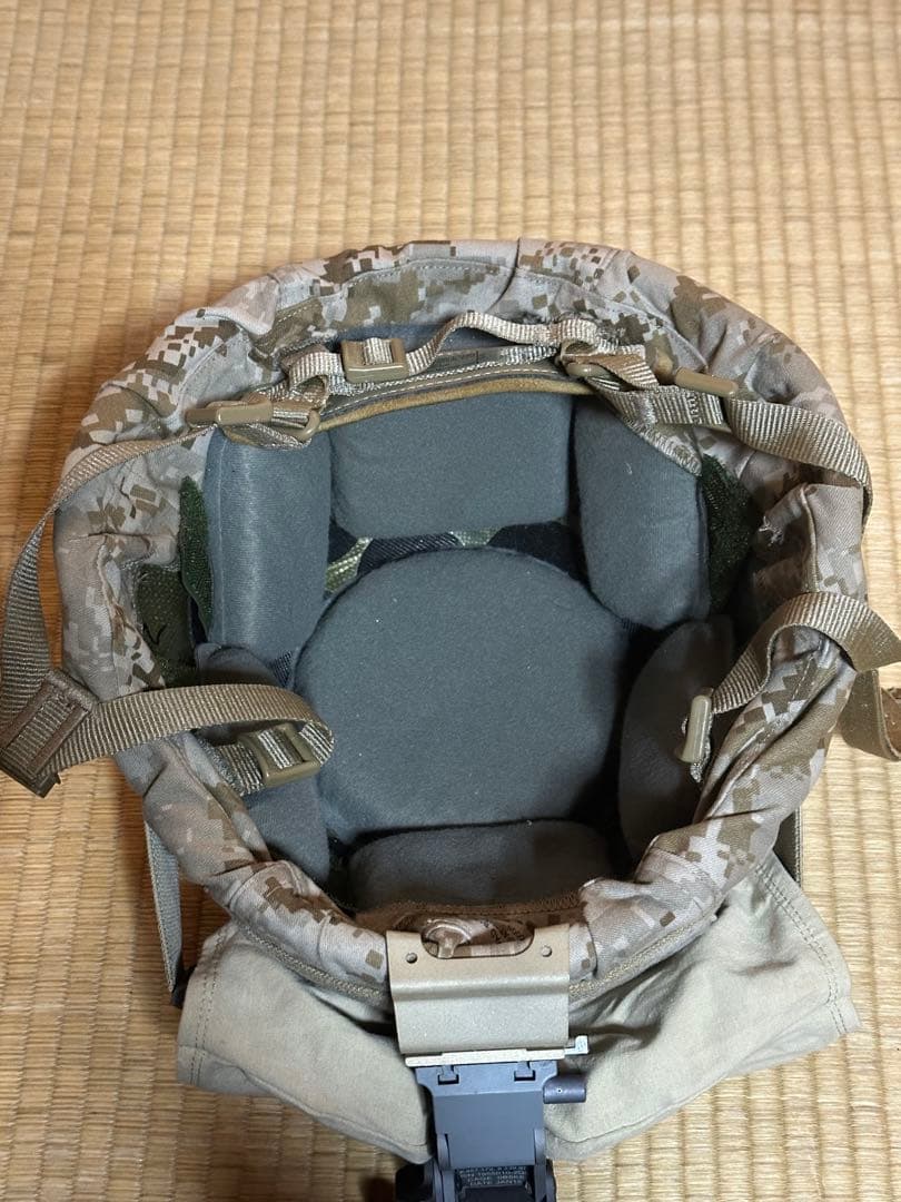 米軍放出品 実物 USMC 海兵隊 MARPAT ACHヘルメット