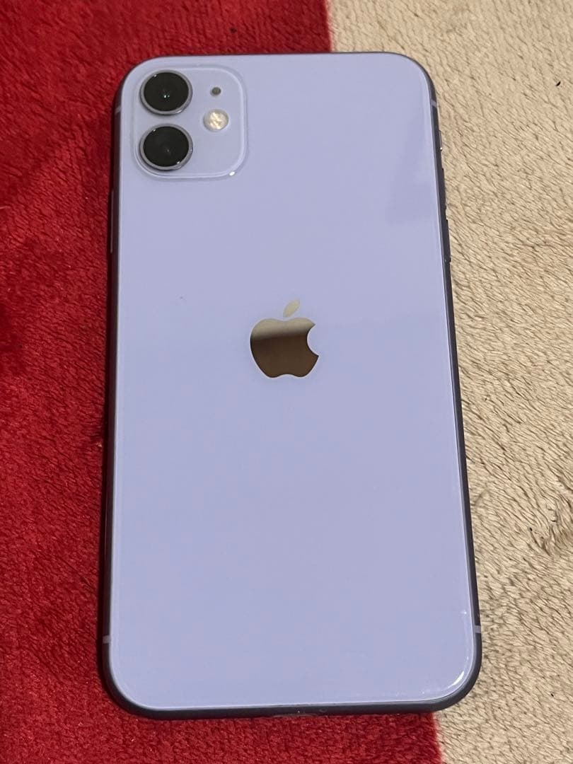 ジャンク Apple iPhone 11 パープル 本体
