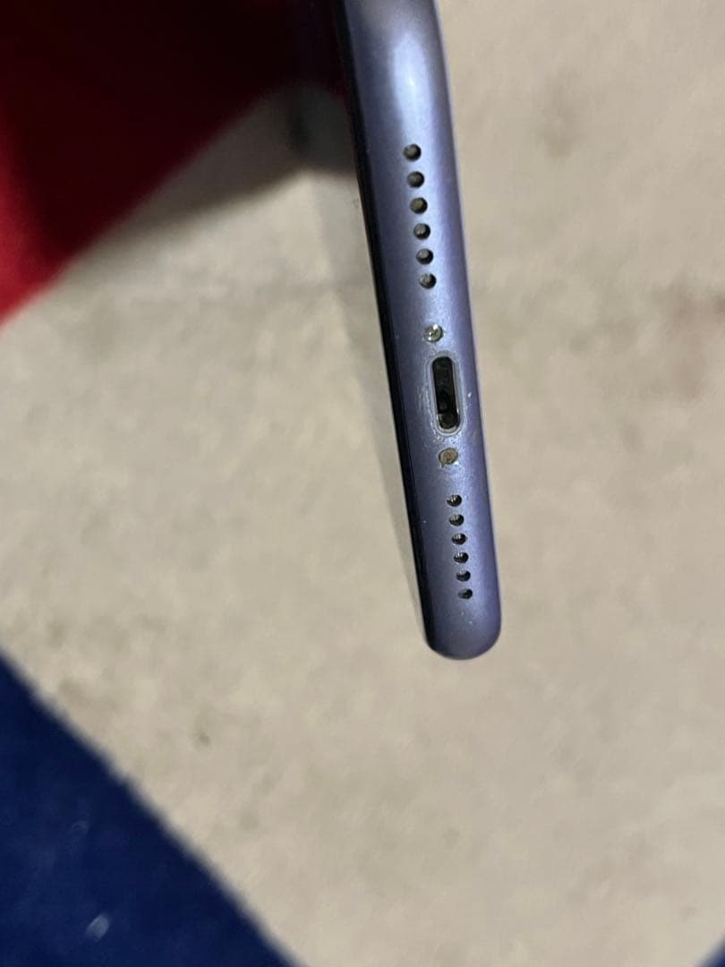 ジャンク Apple iPhone 11 パープル 本体