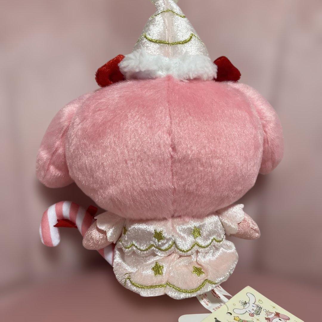 マイメロディぬいぐるみ妖精クリスマス約20cm レア　レトロ希少