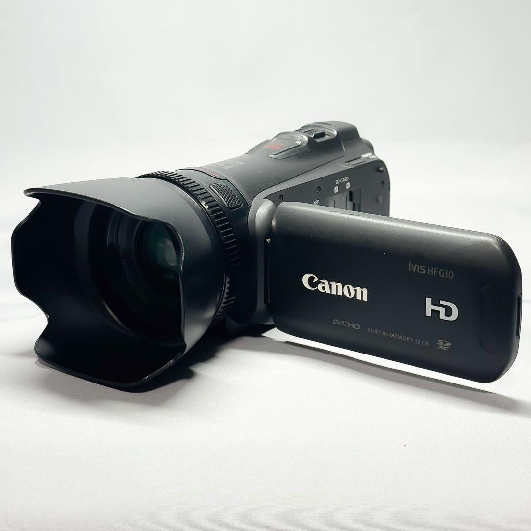 美品 Canon IVIS HF G10 ビデオカメラ本体