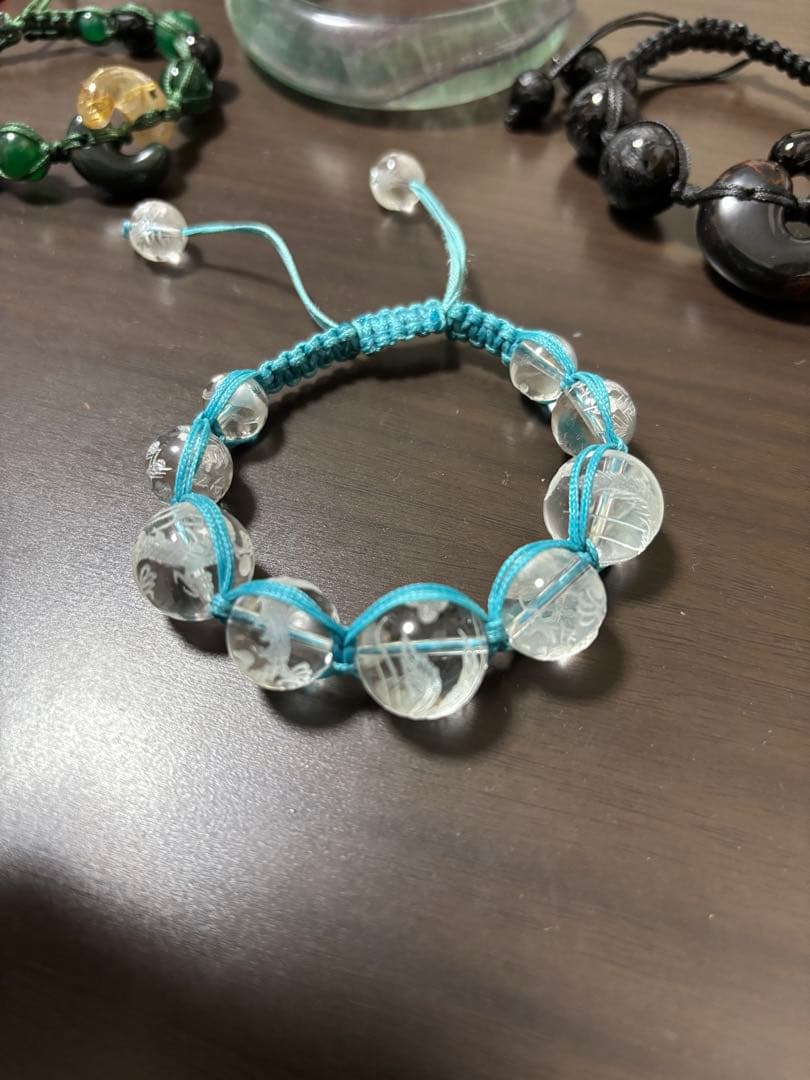 【極美品】天然石ブレスレットセット　バングル