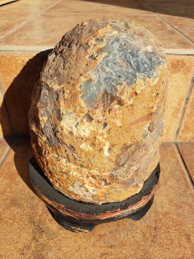 瑪瑙 赤 レッドアゲート 原石 横幅17cm 高さ20cm 4.5kg メノウ