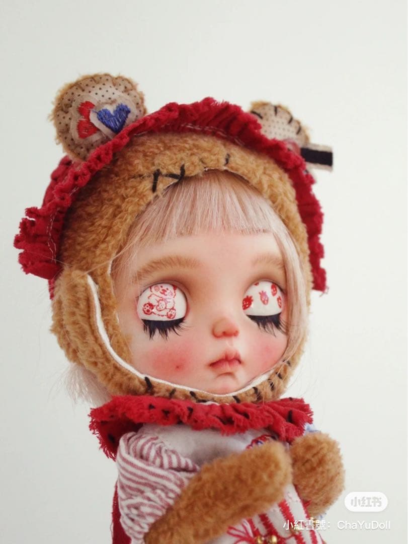 カスタムブライス 作家様 ドール 人形 かわいい ベビーベア フルセット