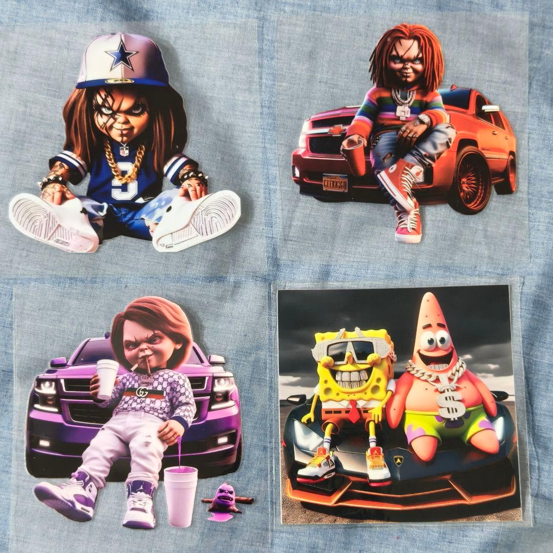 ハーフ ⑧ カプラ カップラップ ハーフ 転写シール シール ステッカー