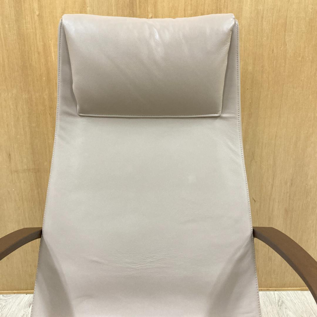 カンディハウス　CondeHouse 　ライナス ハイバックチェア　レザー　総革