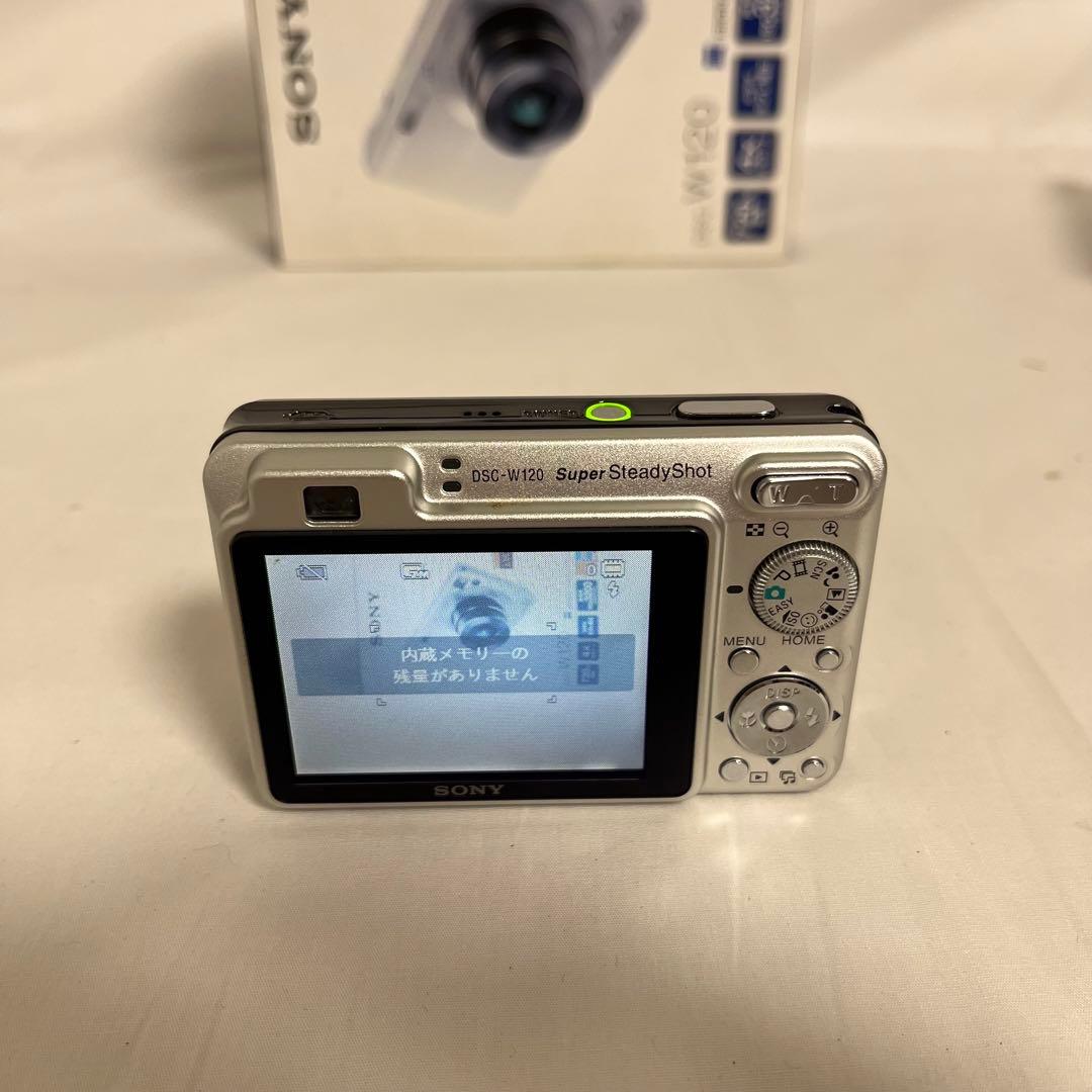 ソニー SONY DSC-W120 コンパクトデジタルカメラ サイバーショット