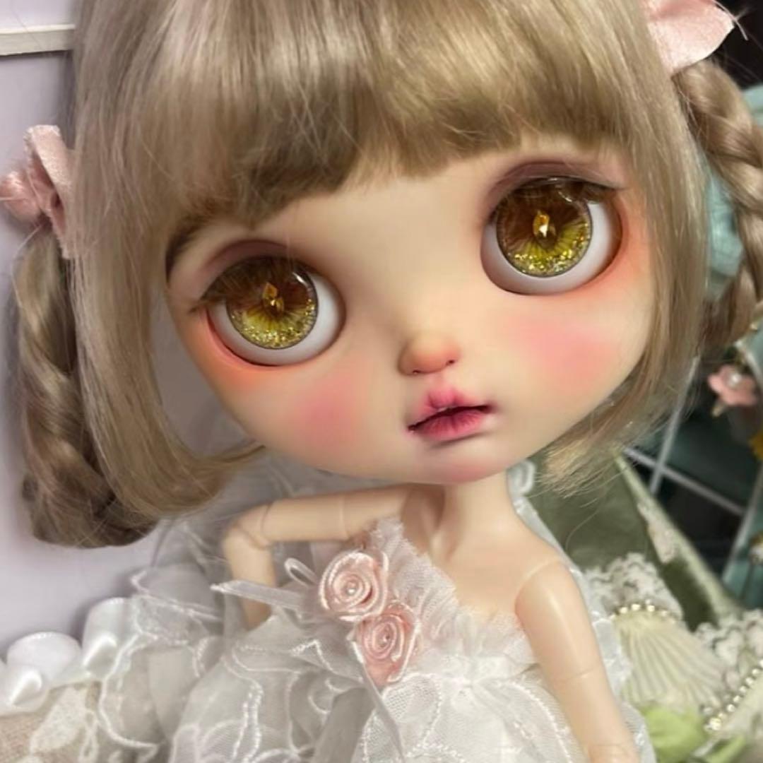 海外作家様 カスタムブライス カスタムドール フルセット キラキラ かわいい