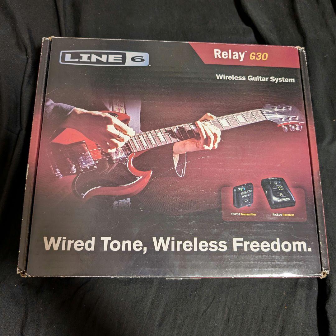 美品 Line6 G30 トランスミッター レシーバー ワイヤレス セット