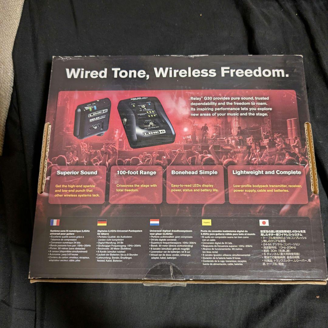 美品 Line6 G30 トランスミッター レシーバー ワイヤレス セット
