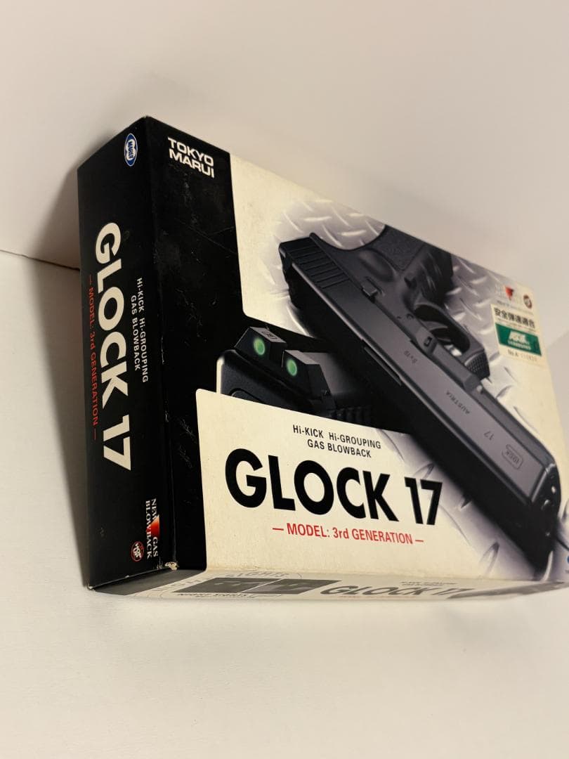 【美品】GLOCK17 Gen3 東京マルイ ガスブローバック G17 ASGK