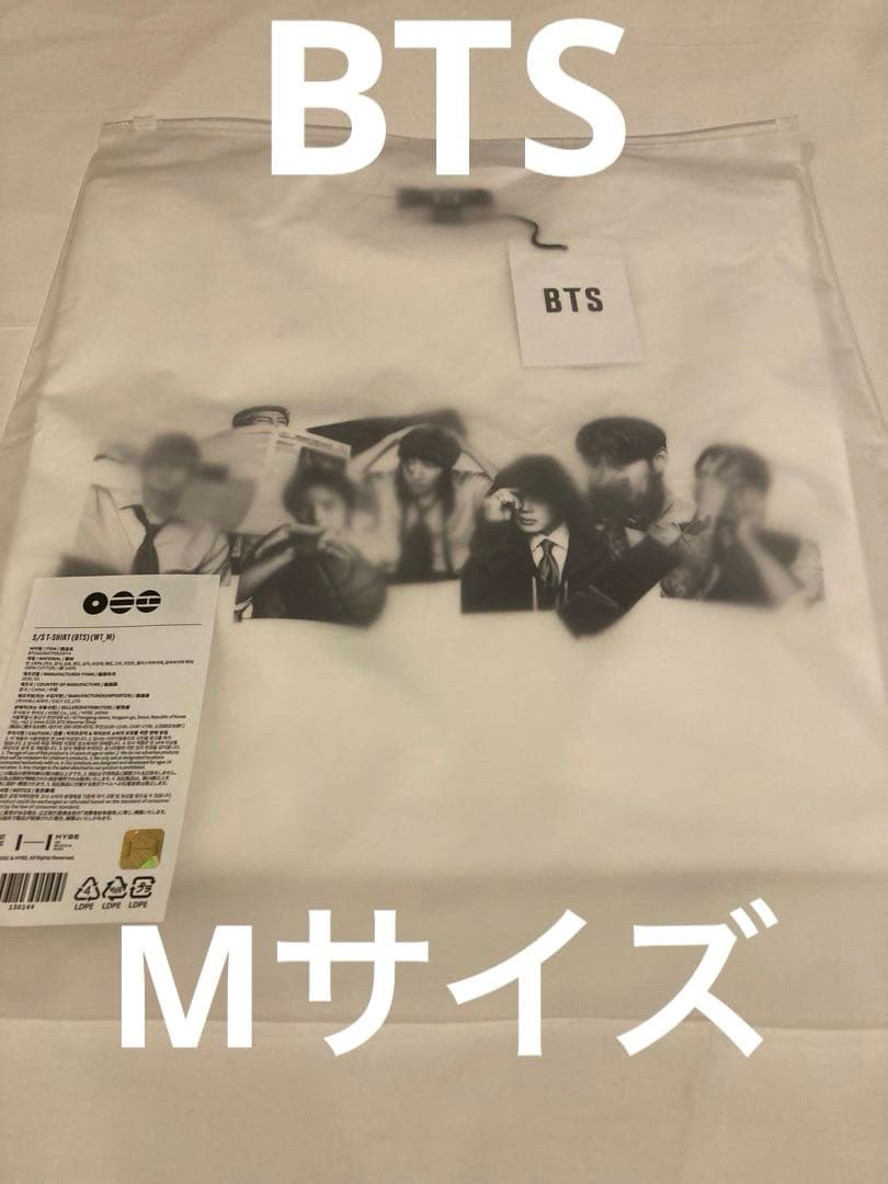 BTS ポップアップ　グッズ　Tシャツ 全員　Mサイズ