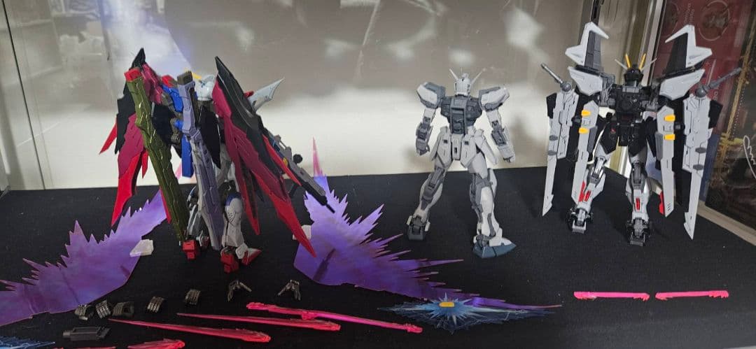 ジャンク品 ガンダムプラモ MG・1/100セット ★17体・海外製　早い者勝ち