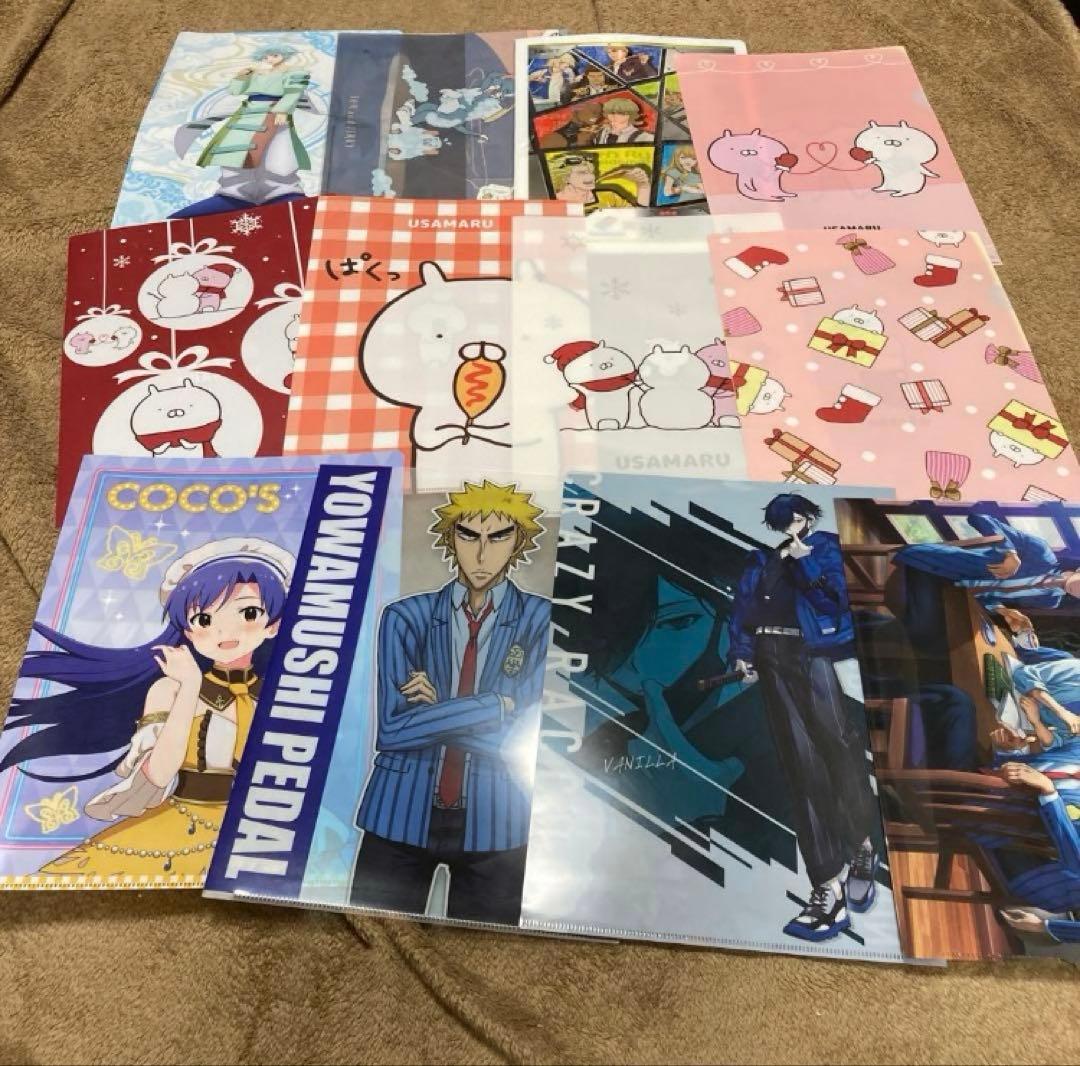 クリアファイル　アニメ　漫画　まとめ売り　大量　①
