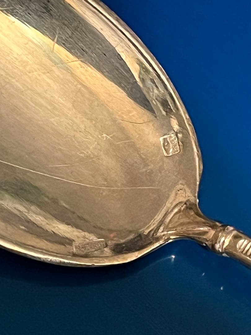 フランスロシア様式　デザートスプーン＆デザートフォーク＆ティースプーン3点セット