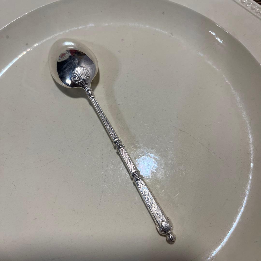 フランスロシア様式　デザートスプーン＆デザートフォーク＆ティースプーン3点セット