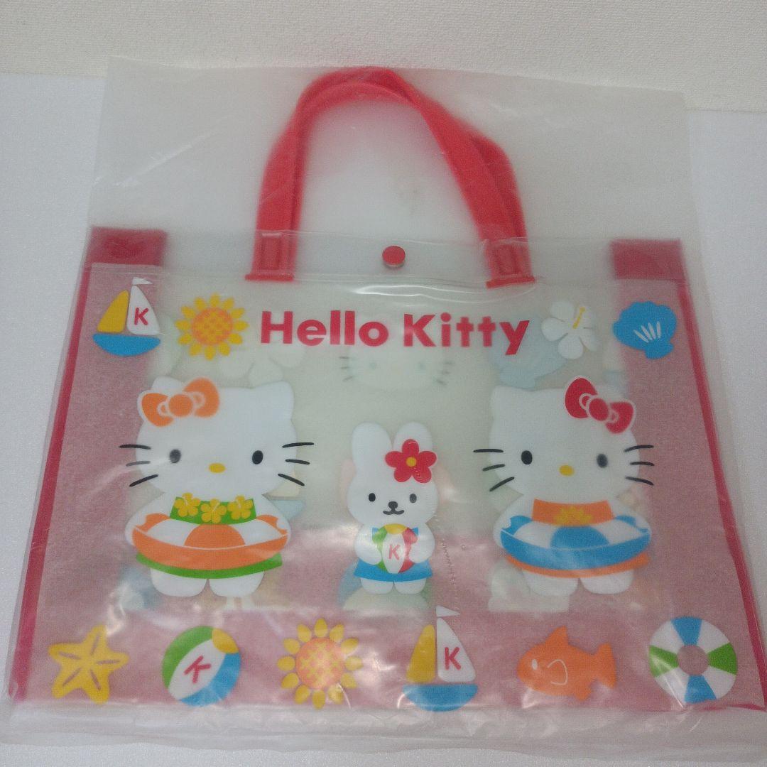 サンリオ　ハローキティ　平成レトロ　ビニールバック　プールバック　ミミィ　うさぎ