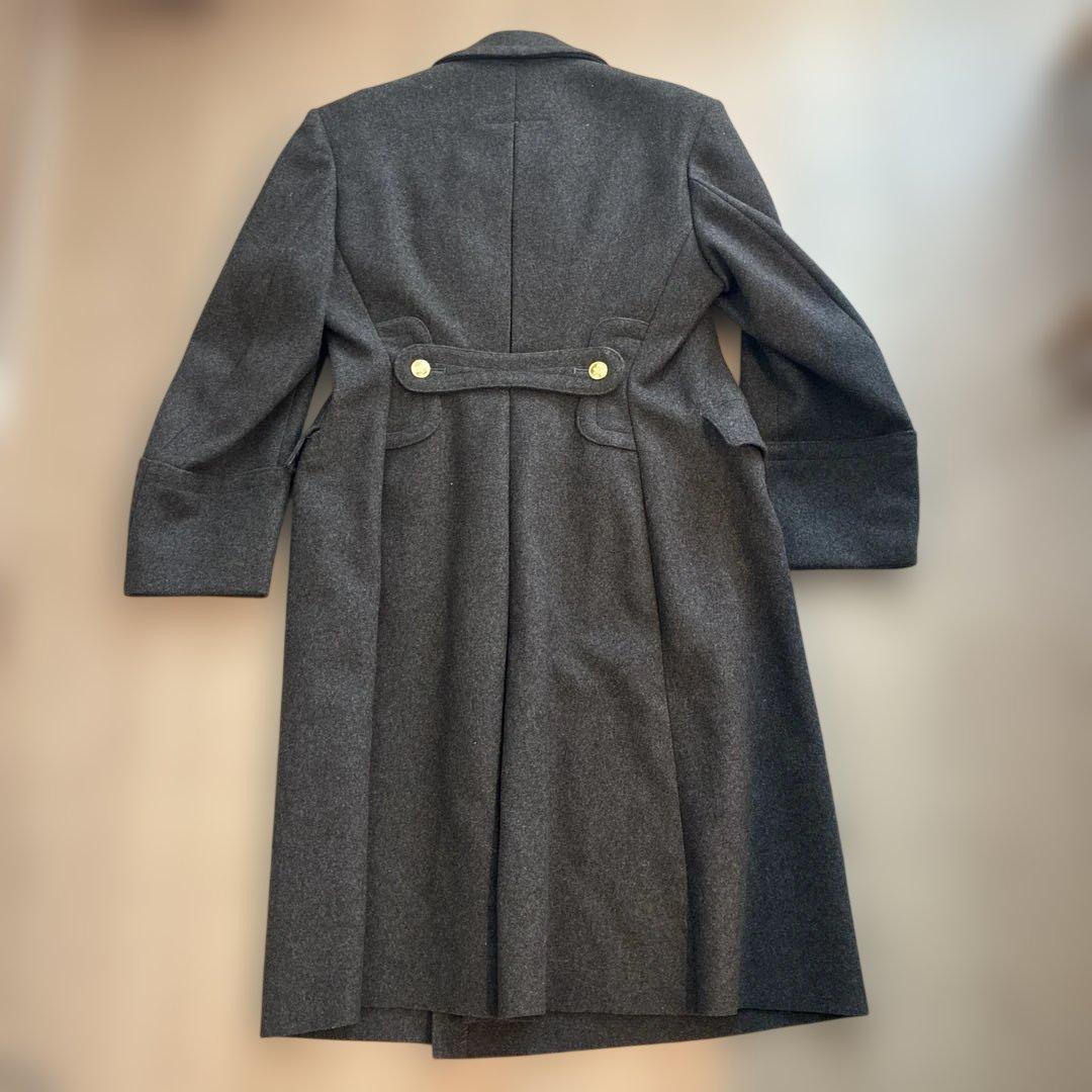 旧ソ連 士官用 ロングコート ウール トレンチコート