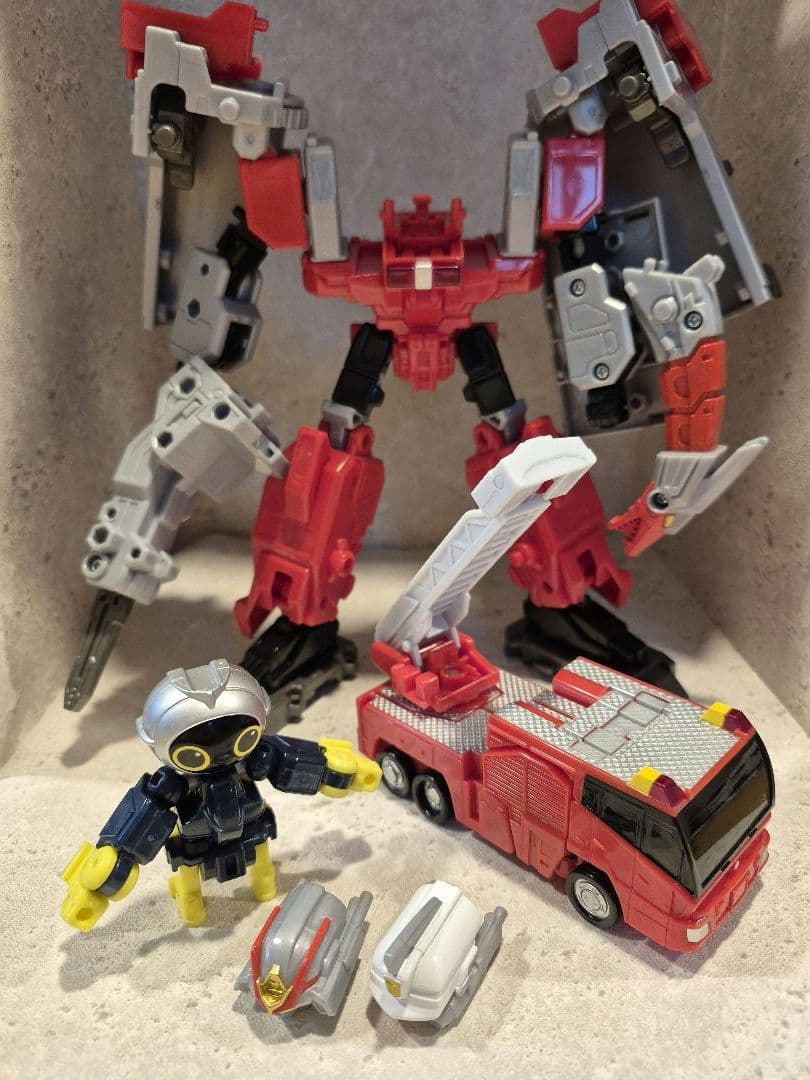 トミカヒーローズ ジョブレイバーまとめ売り(新品×１・美品×2・難有り×3)