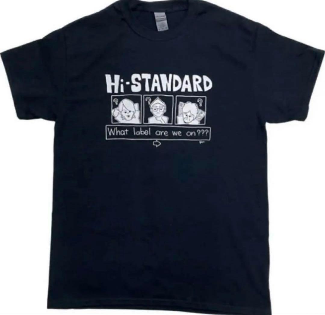 Hi-STANDARDTシャツ ブラック 90's TEE Lサイズ
