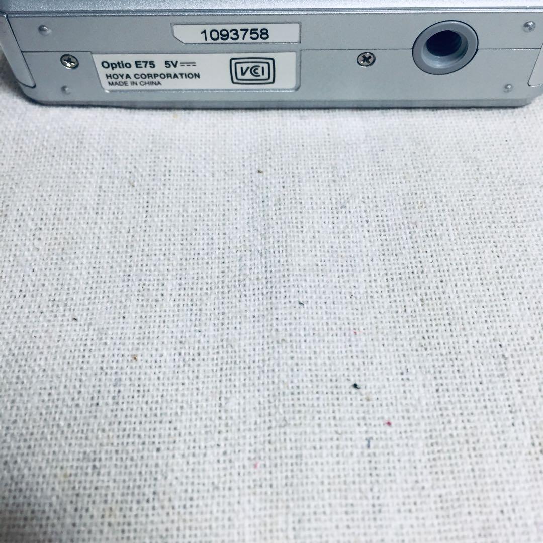 PENTAX Optio E75 オールドコンデジ オールドデジカメ