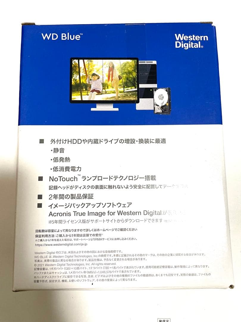 新品 WD Blue 6TB WD60EZAZ-EC 3.5インチ HDD