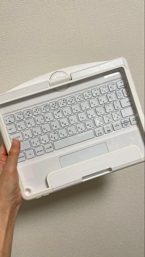 iPad専用キーボードケース 180°折りたたみ 360°回転