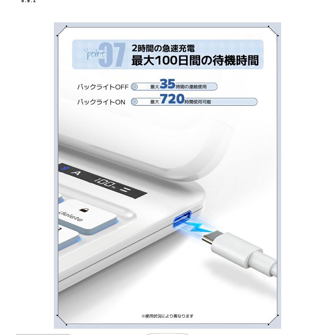 iPad専用キーボードケース 180°折りたたみ 360°回転