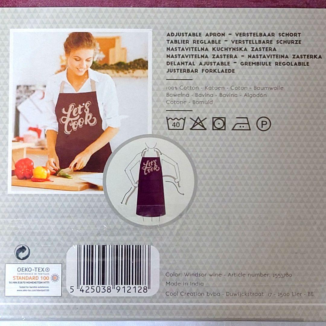 【Made in India】綿100% エプロン 4種セット/32T