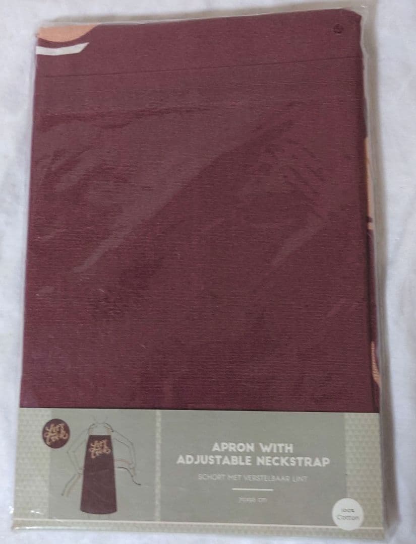 【Made in India】綿100% エプロン 4種セット/32T